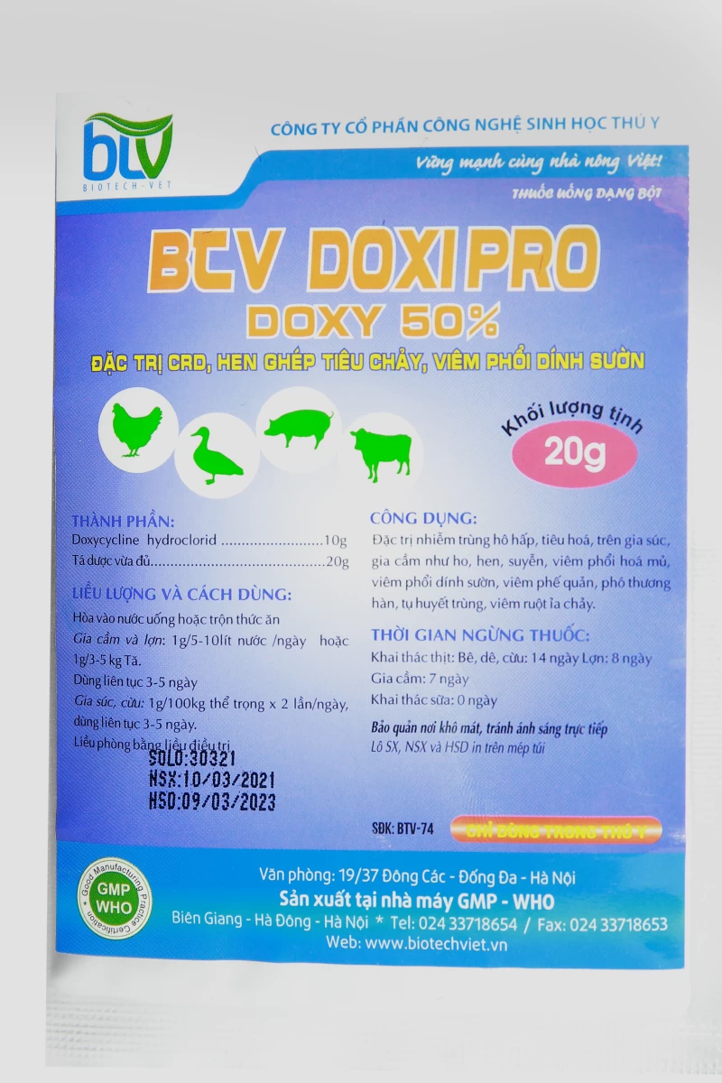 BTV - DOXY-GEN 200 BTV-95