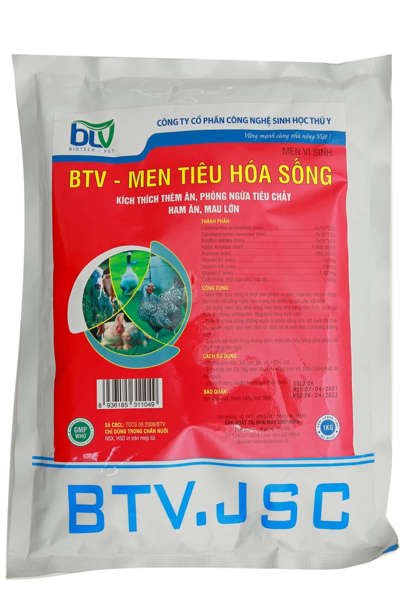 BTV-Men tiêu hoá sống TCCS 05:2008 / BTV