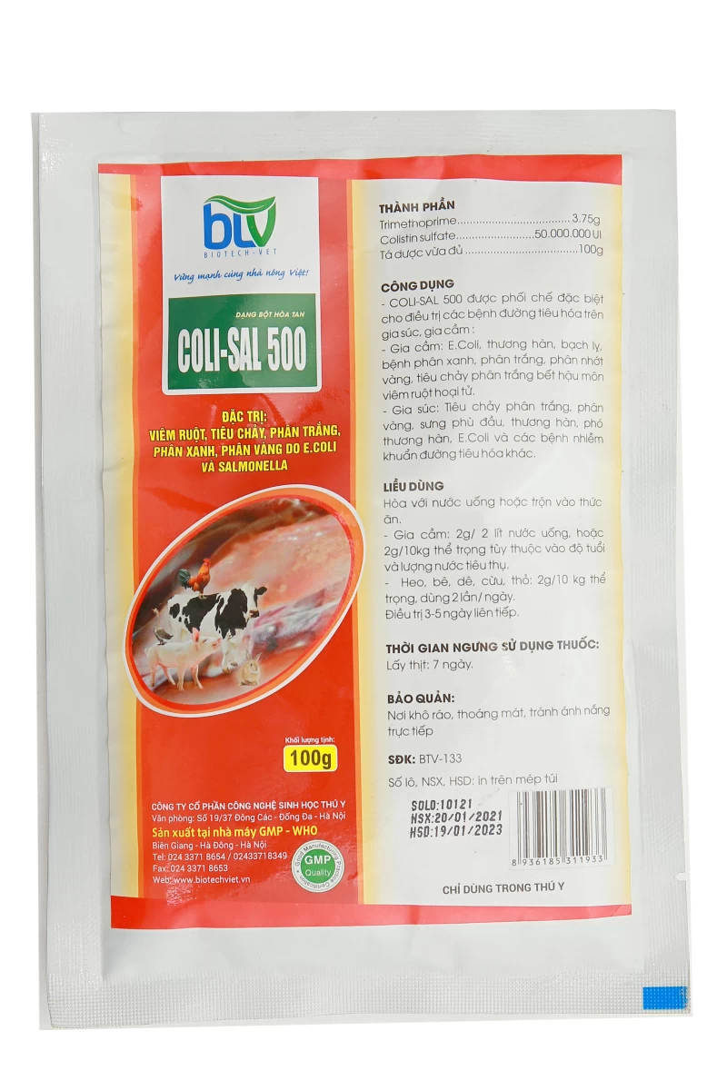 COLI SAL 500 BTV-133